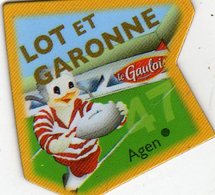 Magnets Magnet Le Gaulois Departement Tourisme France 47 Lot Et Garonne - Tourism