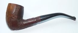 ANCIENNE VINTAGE PIPE DE BRUYERE SAINT CLAUDE LAMBOLEY CISELE  14 X 5 CM   VOIR PHOTOS - Heather Pipes