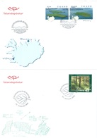 ISLAND  - FDC - YEAR 2005 COMPLETE SET 17 FDC's - Lot 17765 - QUOTTATION  MICHEL 83.00 EUR - Lots & Serien