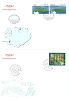ISLAND  - FDC - YEAR 2005 COMPLETE SET 17 FDC's - Lot 17765 - QUOTTATION  MICHEL 83.00 EUR - Collections, Lots & Series
