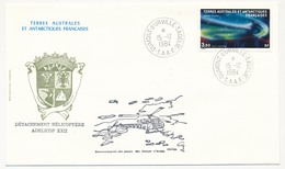 TAAF - Enveloppe Affr. 3,50 Aurore Polaire - Dumont D'Urville T.Adélie 15/12/1984 - Hélicoptères ADELICOP 22 - Briefe U. Dokumente