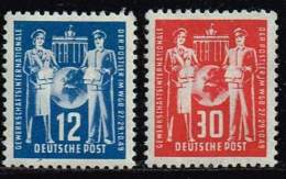 DDR 1949, Michel# 243 - 244 ** - Neufs