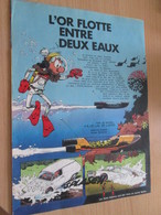 CLI518 :  Page PUB A4 Spirou Années 60/70 Avec Nouvel Album Paru De La Série LES PETITS HOMMES - Petits Hommes, Les