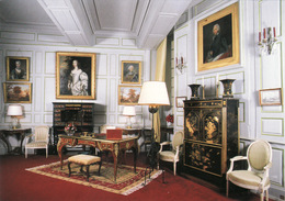 CPSM Château De BAZOCHES-DU-MORVAN - Le Grand Salon (A197) - Bazoches