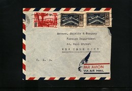 Morocco Interesting Airmail Letter - Lettres & Documents