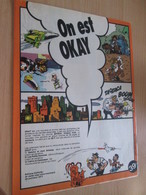 CLI518 :  Page PUB A4 Spirou Années 60/70 Sortie D'un Nouvel Album SAMMY HATTAWAY LES GORILLES - Sammy