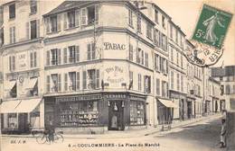 77-COULOMMIERS- LA PLACE DU MARCHE - Coulommiers