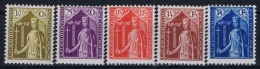 Luxembourg : Mi Nr 245 - 249 MH/* Flz/ Charniere  1932 - Unused Stamps