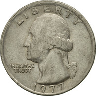 Monnaie, États-Unis, Washington Quarter, Quarter, 1977, U.S. Mint - 1932-1998: Washington