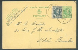 E.P. Carte Houyoux 30c. + Tp 5c. Obl. Sc HOEYLAERT 23-X-1928 Vers Stockel.  - 13021 - Postkarten 1909-1934