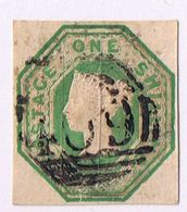 1 Shilling Verde - Used Stamps
