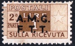 TRIESTE, ZONA A, ITALIA, ITALY, PACCHI POSTALI, PARCEL POST, 1947, FRANCOBOLLO NUOVO (MNH**) Michel PK1   Scott Q1 - Postal And Consigned Parcels