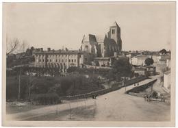 Photo Originale Beau Format XIXème Celles Sur Belle Eglise Abbaye - Ancianas (antes De 1900)