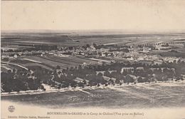 Cp , MILITARIA , MOURMELON-le-GRAND Et Le Camp De Châlons (Vue Prise En Ballon) - Barracks