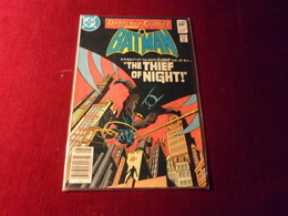BATMAN  THE THIEF OF NIGHT   No 529  AUG - DC