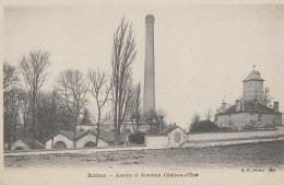 Bâtiments Et Architecture - Château D'eau - Ancien Et Nouveau Châteaux D'Eau - Reims - Edition B. F. - Invasi D'acqua & Impianti Eolici