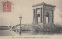 Bâtiments Et Architecture - Château D'eau - Montpellier Jardins Du Peyrou - 1905 - Water Towers & Wind Turbines