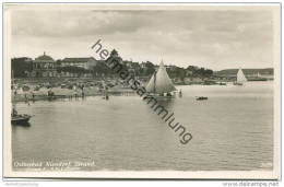 Niendorf - Strand - Foto-AK - Verlag Geyer & Co. Breslau - Rückseite Beschrieben 1943 - Timmendorfer Strand