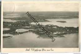 Plön - Luftaufnahme - Foto-AK - Verlag F. Henning Plön - Plön