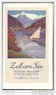 Zell Am See 1932 - Faltblatt Mit 14 Abbildungen - Hotel- Und Gaststättenverzeichnis - Austria