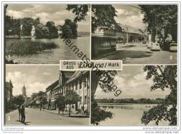 Lindow/Mark - Marktplatz - Strasse Des Friedens - Foto-AK Grossformat - Lindow