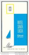 Alassio 70er Jahre - Hotel Santa Lucia - Faltblatt Mit 6 Abbildungen - Italien