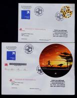 2fdc VERY RARE CERTIFICATE ITENS FOOTBALL World Cup Soccer Championships SOUTH AFRIC Bloc+adhesive Stamp PORTUGAL Sp5370 - 2010 – South Africa
