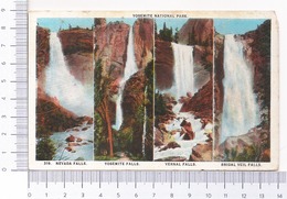 Yosemite National Park ~ 1923 ~ Nevada Falls ~ Yosemite Falls ~ Vernal Falls ~ Bridal Veil Falls - Yosemite