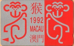 Macau - GPT, GTM 5MACA, Chinese Zodiac, Year Of The Monkey, Demo, Dummy, Without CN, 1992, Mint - Macau