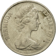 Monnaie, Bermuda, Elizabeth II, 25 Cents, 1973, TTB, Copper-nickel, KM:18 - Bermudas