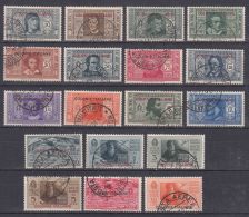 Italy Colonies General Issues, 1932 Sassone#11-22 And Posta Aerea Sassone#A8-A13 Mi#1-18 Used - Emissioni Generali