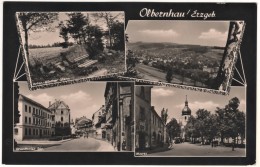 Olbernhau - S/w Mehrbildkarte 2 - Olbernhau