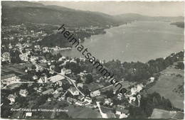 Velden - Luftaufnahme - Foto-AK - Verlag Franz Schilcher Klagenfurt - Gel. 1957 - Velden