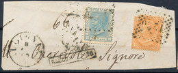 ITALY - Regno 1867 - Vittorio Eman II - 20 Cent  Fancy Cancel Numeral Used Lot#7 - Afgestempeld