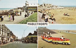 CPSM 1967 MABLETHORPE - Beach And Promenade, Town View, Sand Train (A197) - Autres & Non Classés