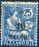 ALESSANDRIA, FRANCIA, FRANCE, TERRITORI FRANCESI, 1921, FRANCOBOLLI USATI, TIPO BLANC  Michel 54    Scott 54 - Gebruikt