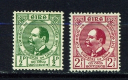 IRELAND  -  1943  Douglas Hyde  Set  Mounted/Lightly Hinged Mint - Nuovi