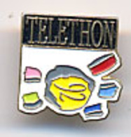 {10014} Pin's " Téléthon 92 "    " En Baisse " - Associations