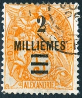 ALESSANDRIA, FRANCIA, FRANCE, TERRITORI FRANCESI, 1925, FRANCOBOLLI USATI, TIPO BLANC  Michel 64    Scott 63 - Used Stamps