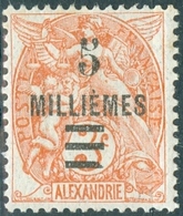 ALESSANDRIA, FRANCIA, FRANCE, TERRITORI FRANCESI, 1925, FRANCOBOLLI NUOVI (MLH*), TIPO BLANC  Michel 66    Scott 66 - Unused Stamps