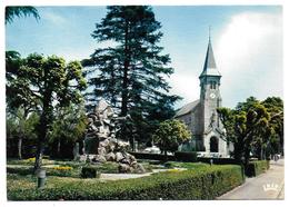 DUN LE PALESTEL - L'Eglise Et Le Square - Dun Le Palestel