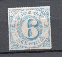 1852 THURN E TAXIS  6  NUOVO - Neufs