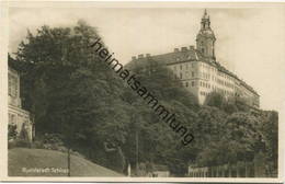 Rudolstadt - Schloss - Foto-AK - Verlag Richard Zieschank Rudolstadt Gel. 1937 - Rudolstadt