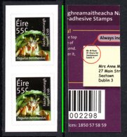 IRELAND 2012 Definitives / Irish Animals & Marine Life / Hermit Crab 55c: Pair Of Stamps UM/MNH - Ungebraucht