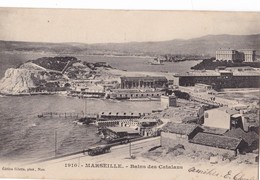 MARSEILLE ,,,,,BAINS Des  CATALANS ,,,,,VOYAGE  1904,,,,,ATTELAGE ,,,, - Other