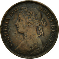 Monnaie, Grande-Bretagne, Victoria, Farthing, 1893, TB+, Bronze, KM:753 - B. 1 Farthing