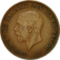 Monnaie, Grande-Bretagne, George V, 1/2 Penny, 1930, TTB, Bronze, KM:837 - C. 1/2 Penny