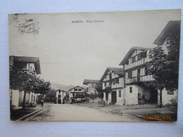 CPA 64 AINHOA  -  Les Maisons Basques Rue Côté Sud  1926 - Ainhoa