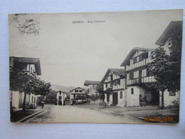 Delcampe - CPA 64 AINHOA  -  Les Maisons Basques Rue Côté Sud  1926 - Ainhoa