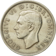 Monnaie, Grande-Bretagne, George VI, 1/2 Crown, 1950, TTB+, Copper-nickel - K. 1/2 Crown